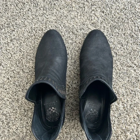 Vince Camuto Black Ankle Boots - Picture 2 of 4